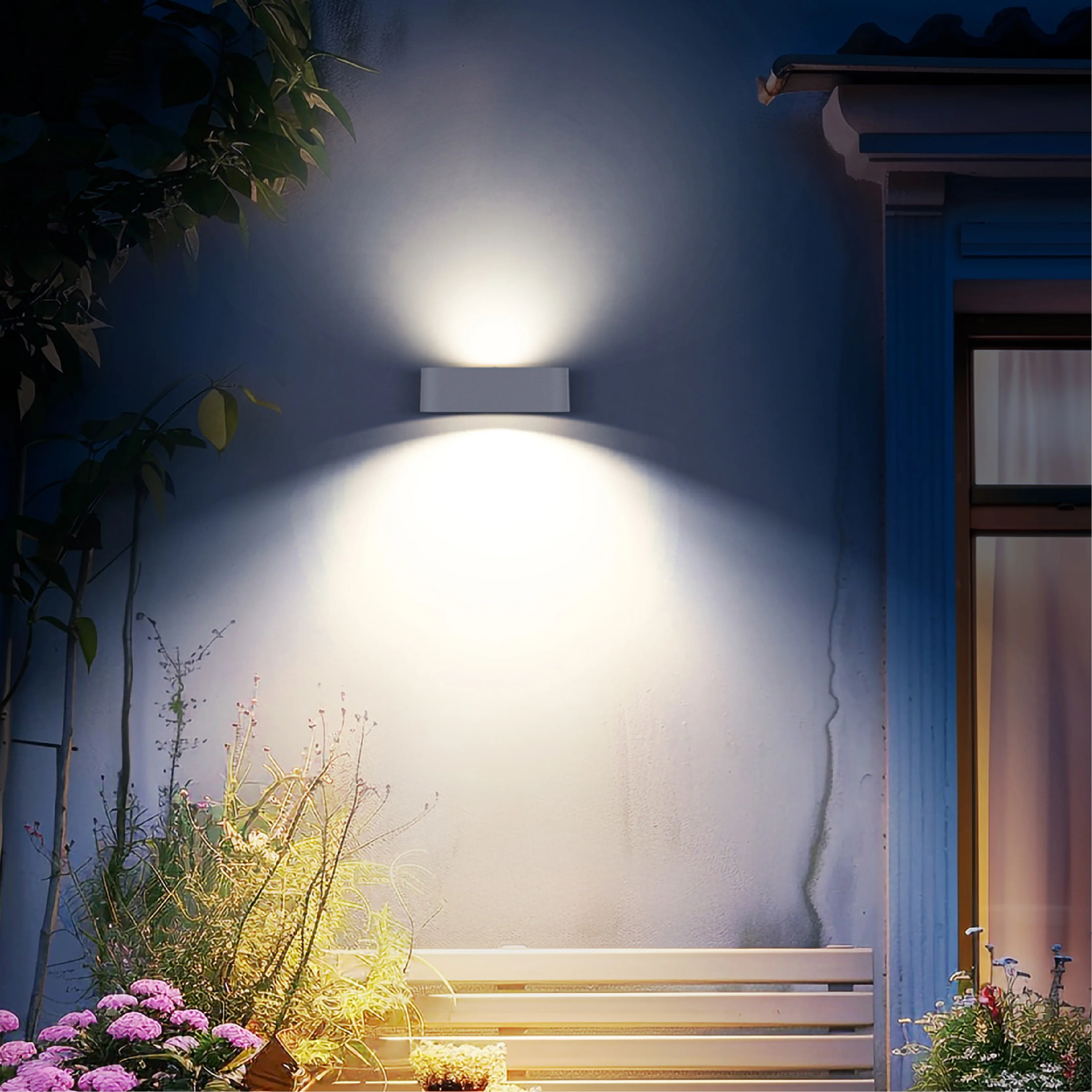 Lampada Solare da Muro con Doppia Fonte Luminosa - Image 3