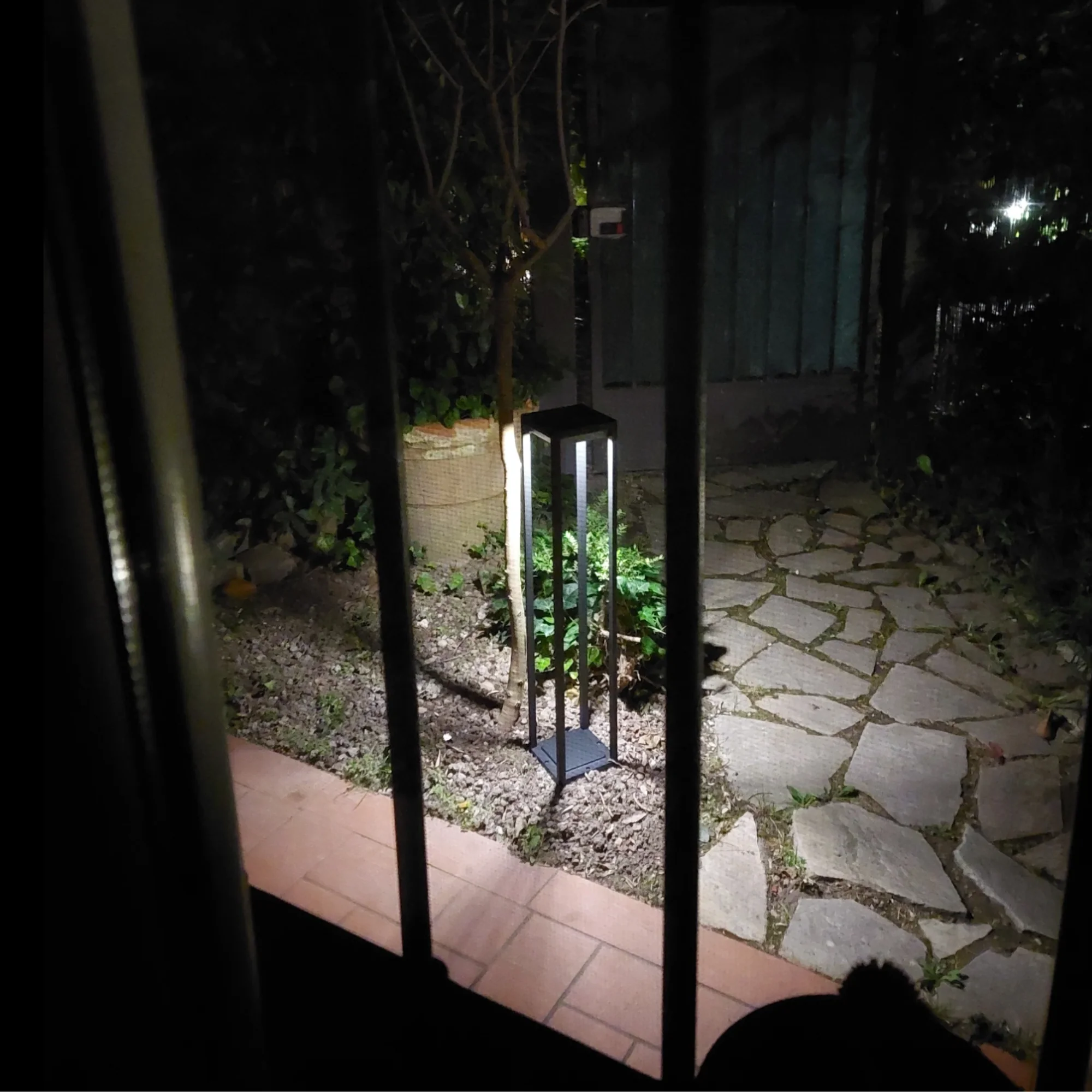 Lampioncino ad energia Solare per giardino 600 Lumen "LMS-084" - Image 2