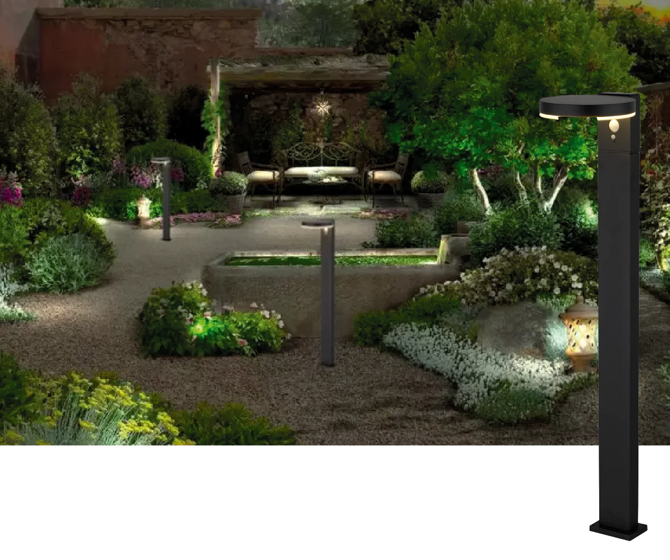 Lampioncino per Giardino ad Energia Solare da 600 Lumen "LMS-086" - Image 2