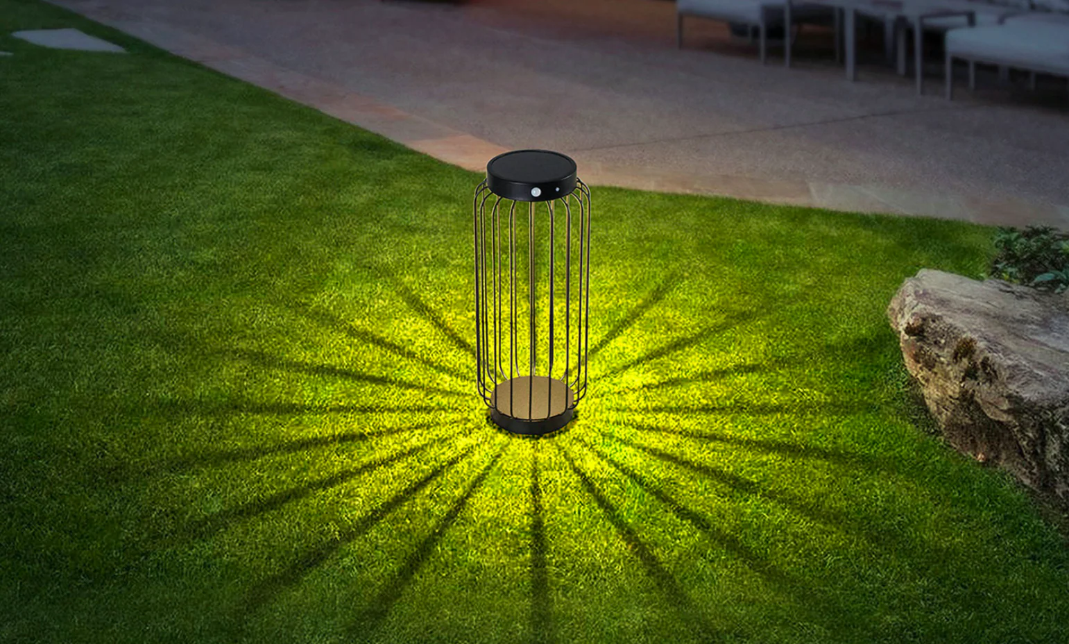 Lampioncino Solare da esterno 600 Lumen "LMS-080" - Image 4