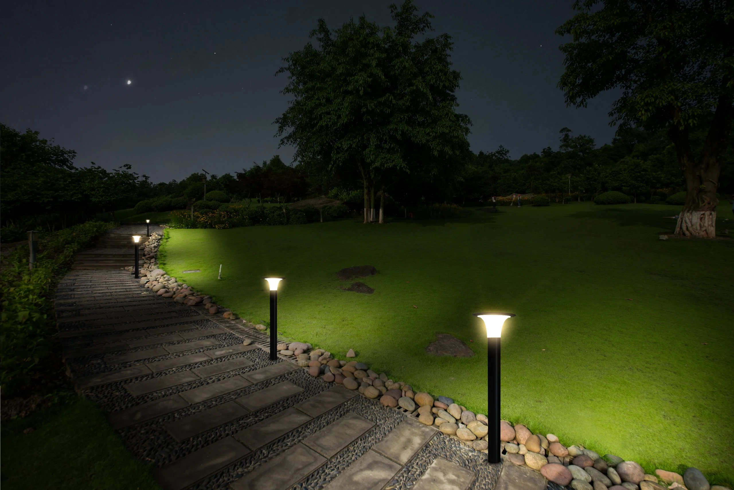 Lampioncino Solare da Giardino 2200 Lumen "LMS-088" - Image 5