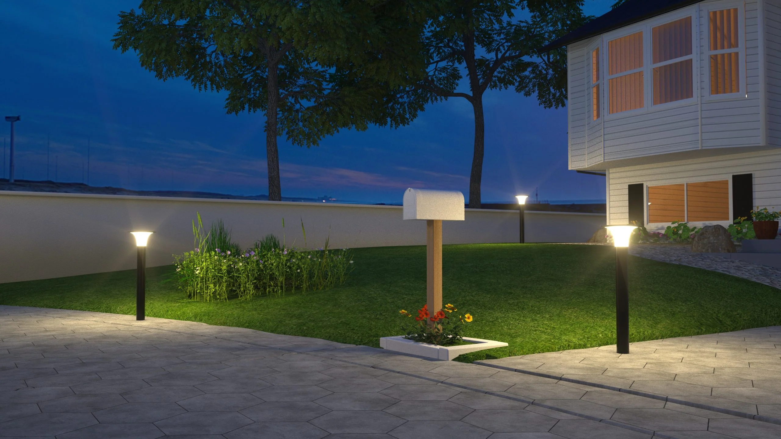 Lampioncino Solare da Giardino 2200 Lumen "LMS-088" - Image 6