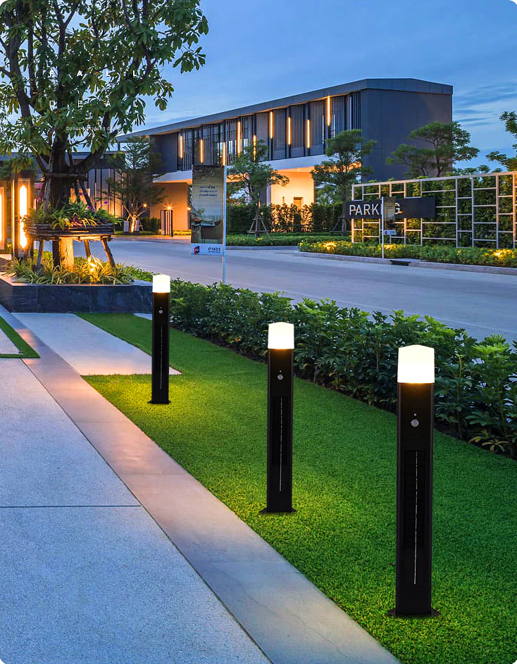 Lampioncino Solare per Giardino 500 Lumen "LMS-G18" - Paletto led - Image 2