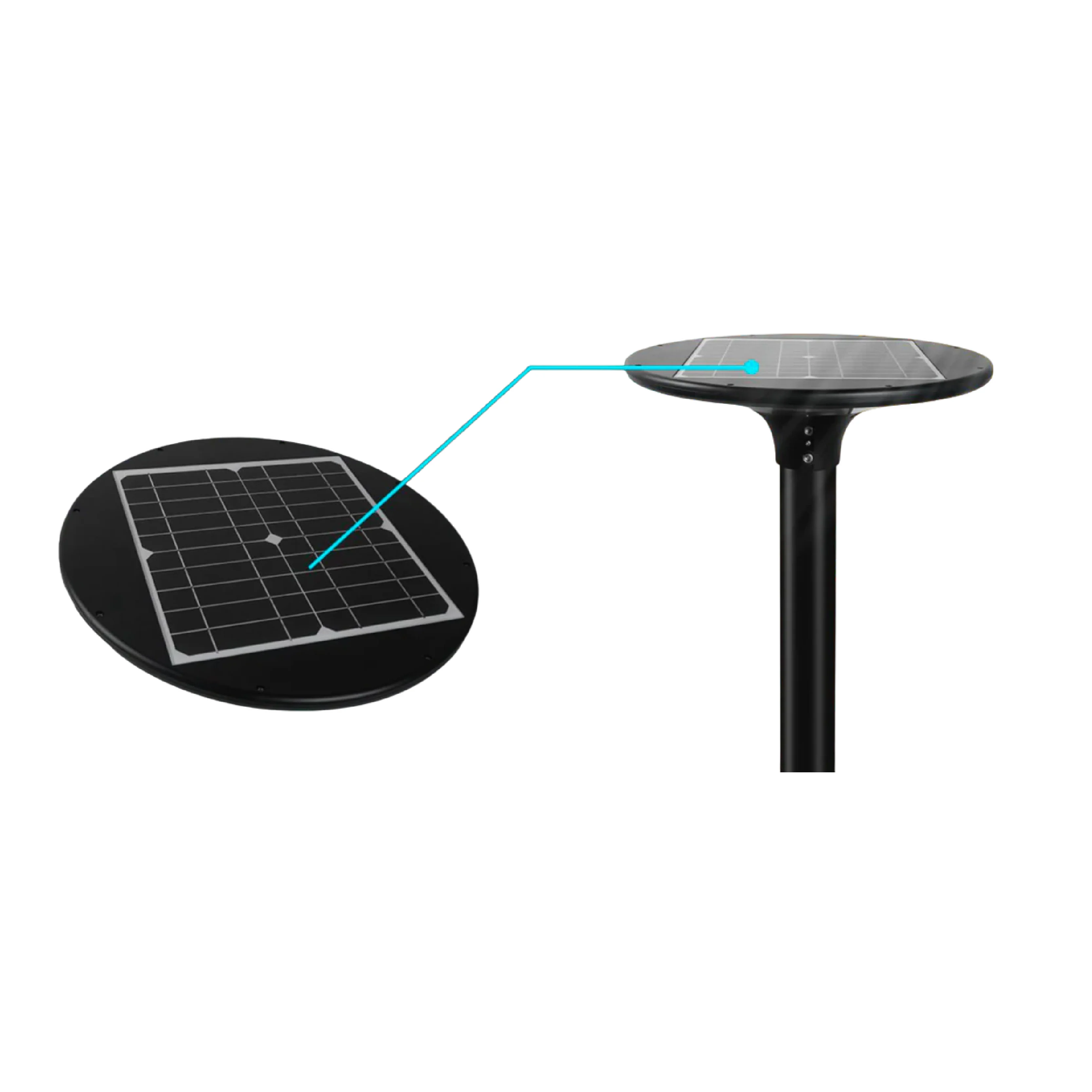 Lampione Led ad Energia Solare SunFlower - Image 4