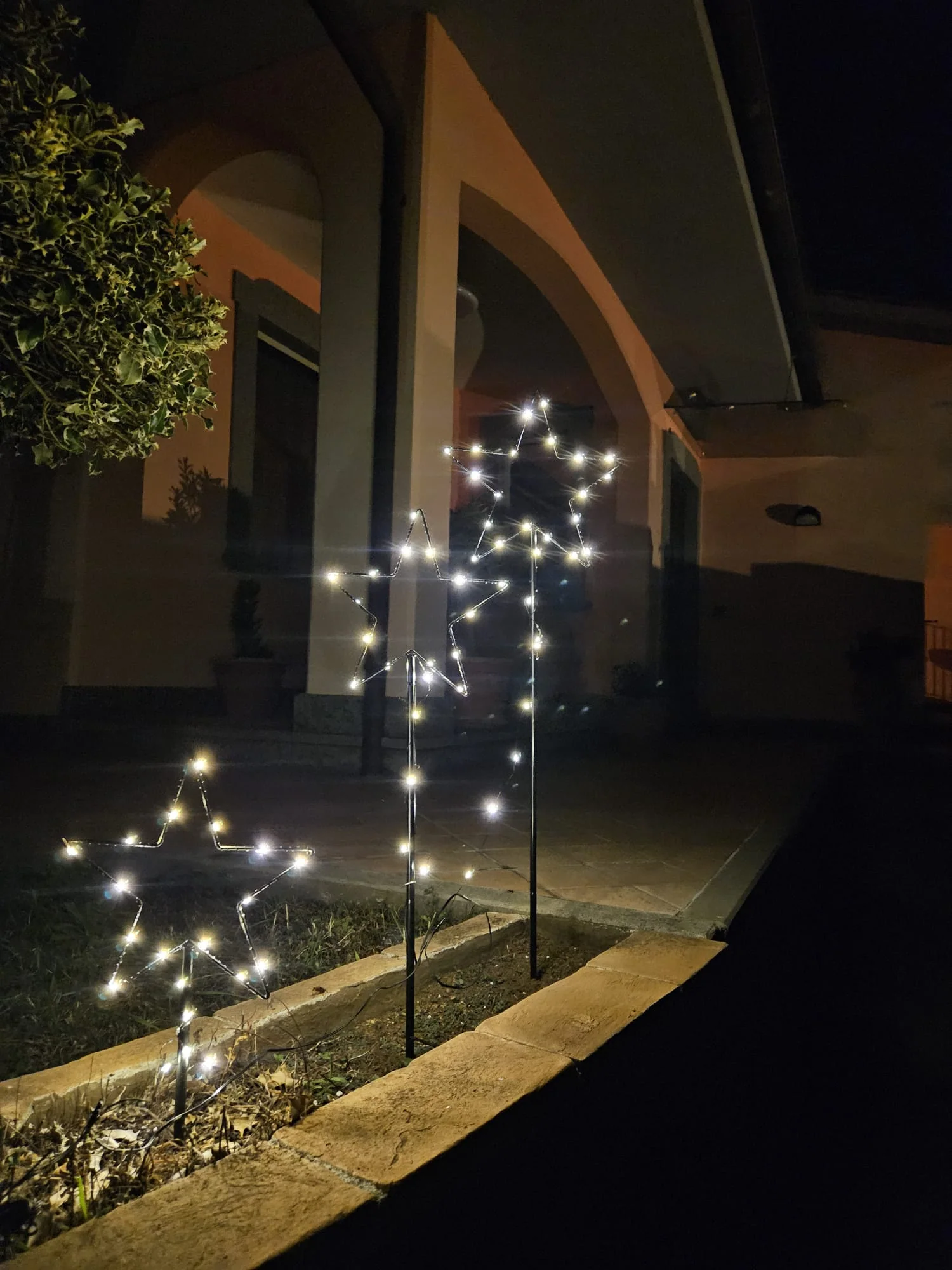 Luci Natalizie Solari set 3 stelle - Image 2